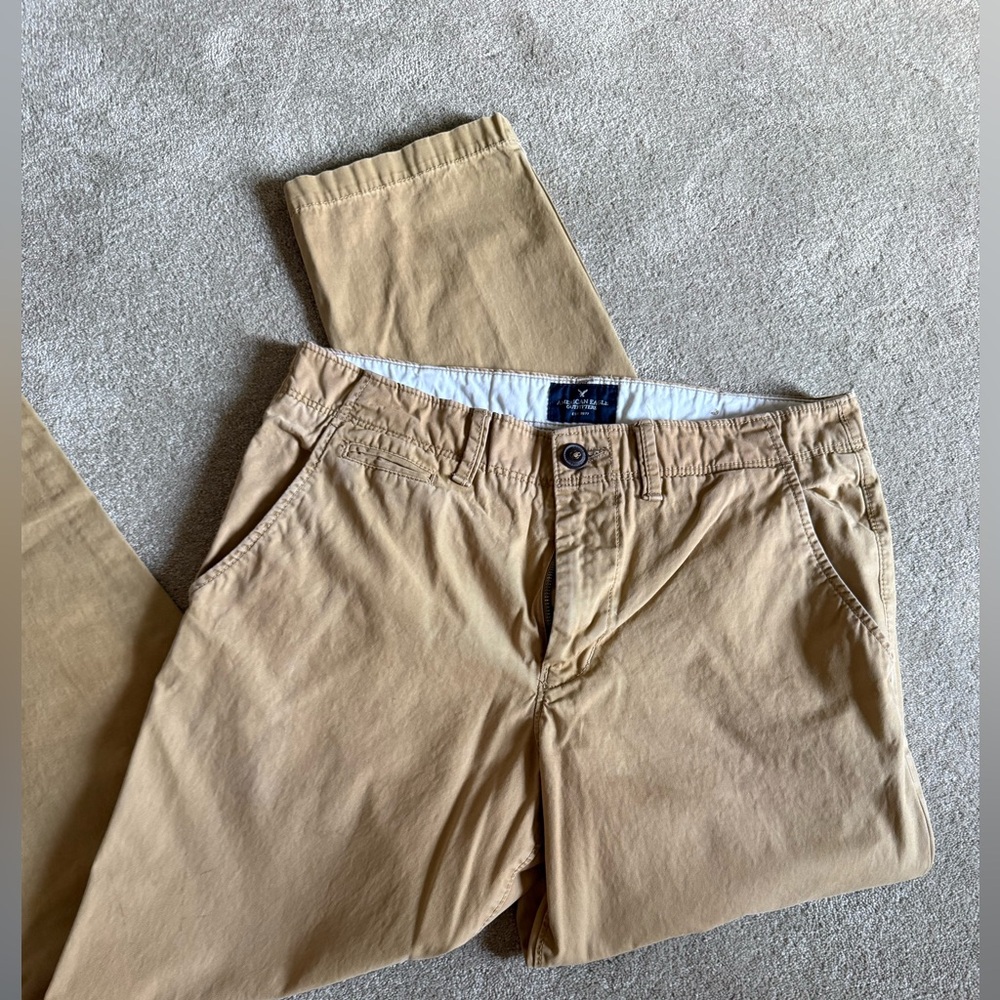 American Eagle Outfitters Men's Khaki Chinos